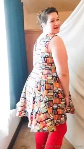 I really love swooshy dresses but they ride up so high when i bend