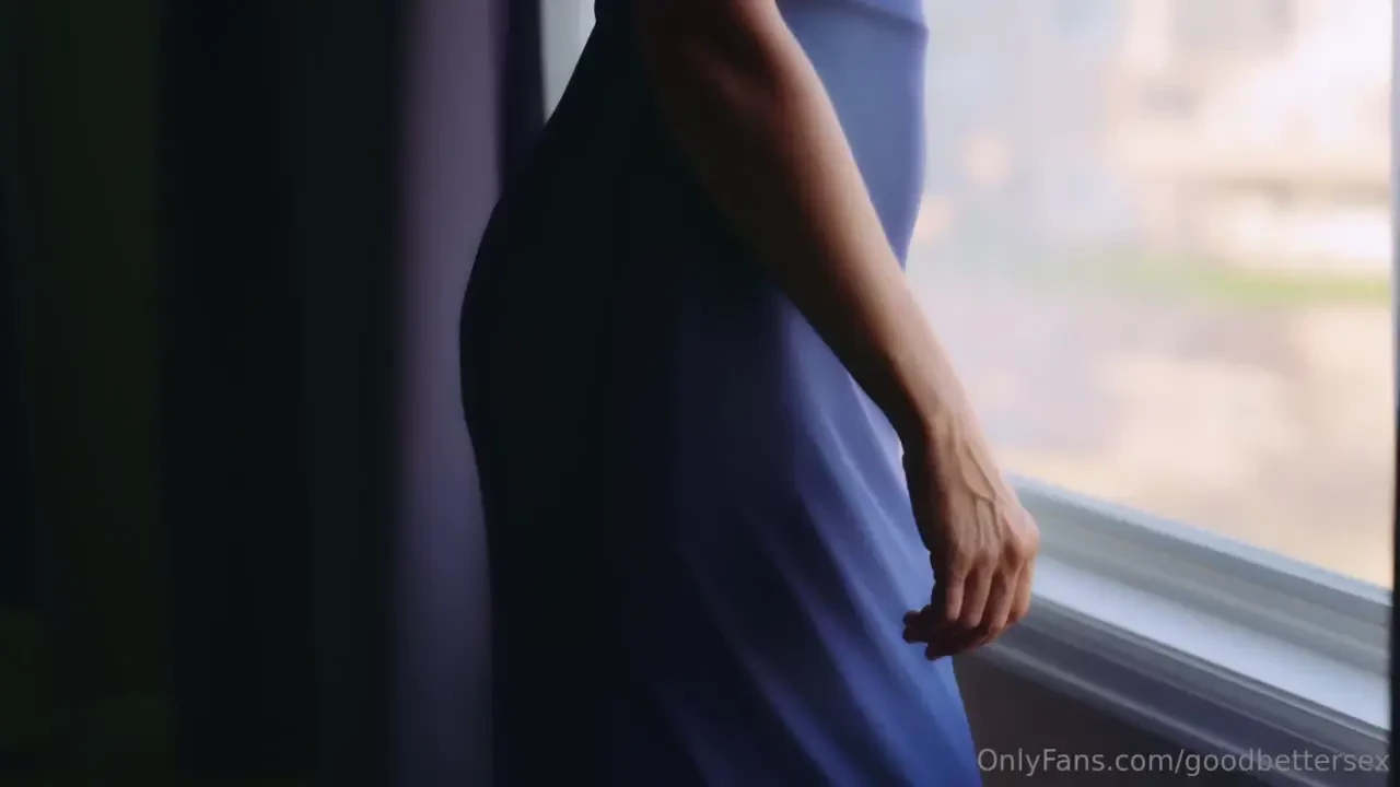 Just a couple quick shots in my new blue dress do you like it - xoxo 