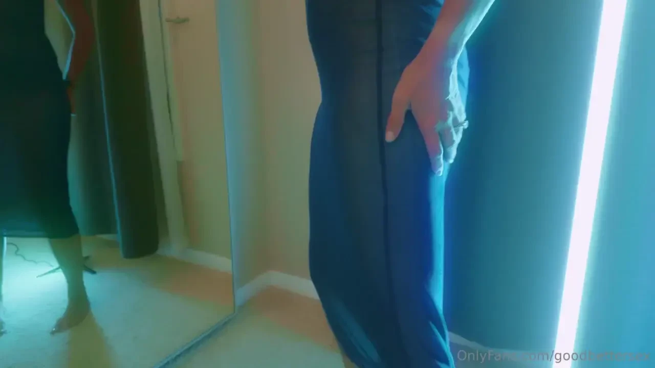 Stepsister s blue dress slips off onlyfans extended cut - okay this is 