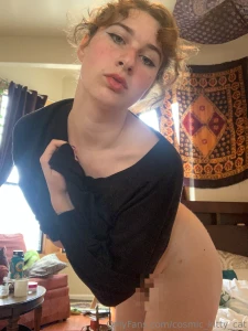 Love setting my camera timer and taking naughty selfies while getting part 1