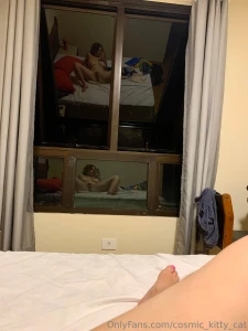 Angles and reflections at a hotel room in rio after a night out part 2
