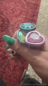 New anal plugs make me excited and horny new videos with these in