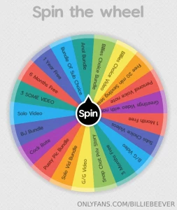 Spin the wheel amp win big time baby feeling lucky and naughty this is