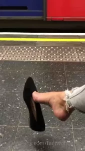 Dangling on the tube