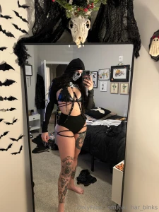 Just messing around with my cosplay stash giving major rave vibes
