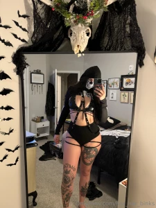 Just messing around with my cosplay stash giving major rave vibes part 1