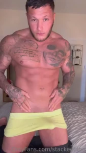 Stackssss getting naughty do you like my trainer collection