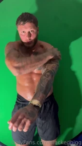 Alll oiled and ready to fuck