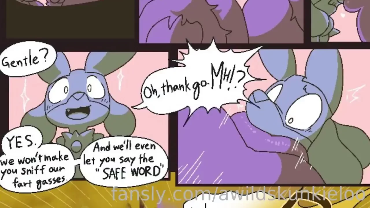 Skunktank farts vs riolu a comic dubbing eeee here s an audio collab 