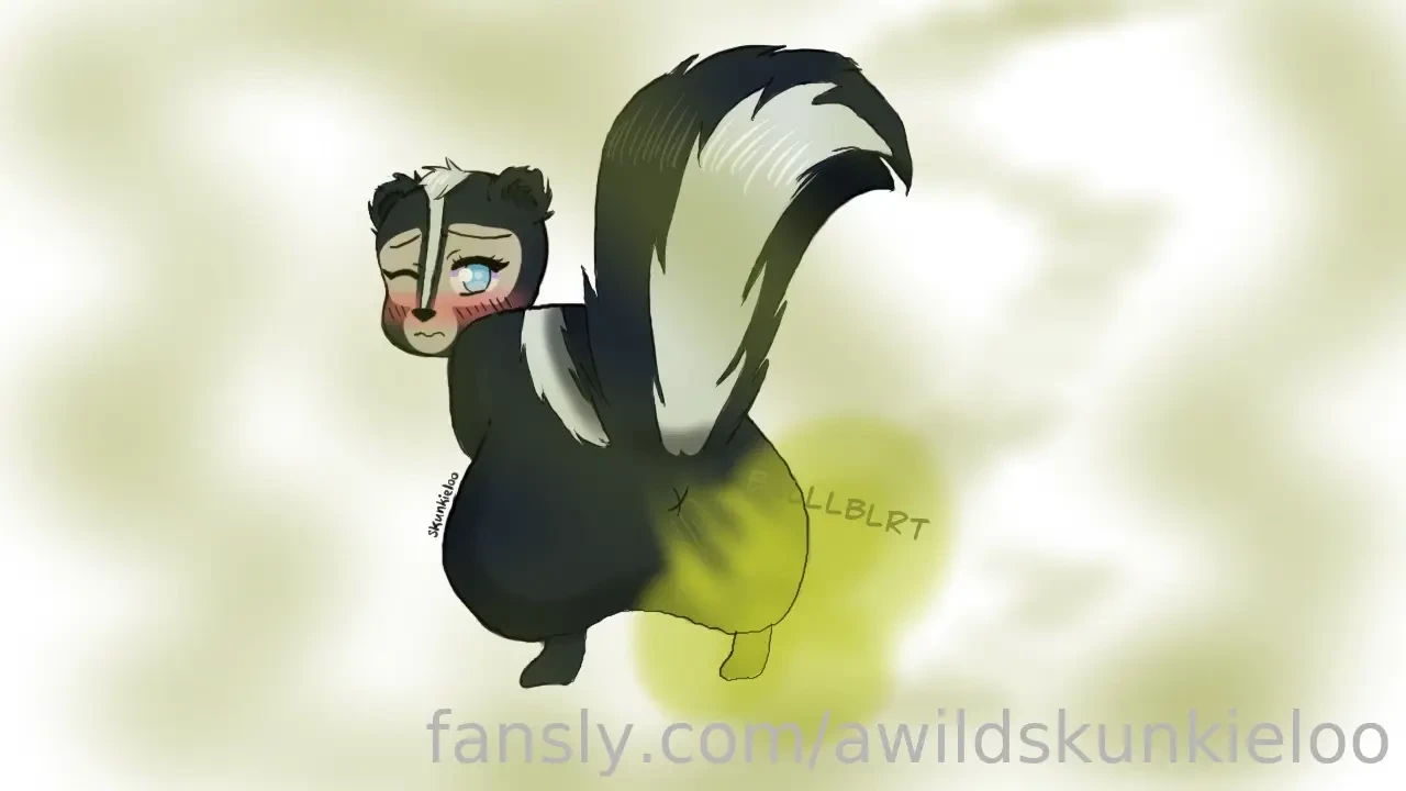 Bella is a cute but stinky talking skunk one day when she s visiting 