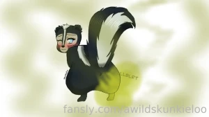 Bella is a cute but stinky talking skunk one day when she s visiting