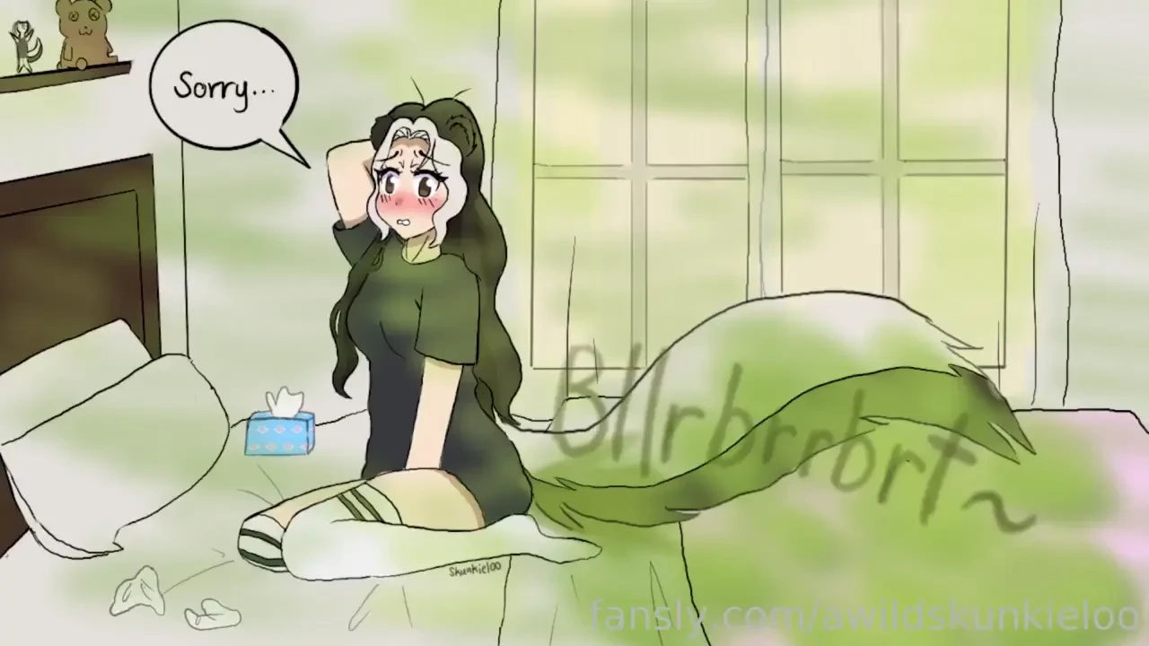 Would you take care of a sickly gassy skunkgirl even if it cost you 