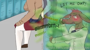 Poor alfred even in high school he was being bullied and teased in