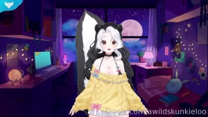 Skonk vtuber fart jerk off instruction audio commission