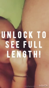 The way he covered my pretty little mouth with cum after he got his