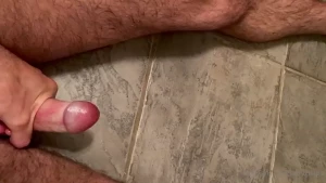 Pov is cum on the floor
