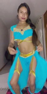 bustypetitemyra - Tried some princess jasmine cosplay just having some fun full jasmine part 1 