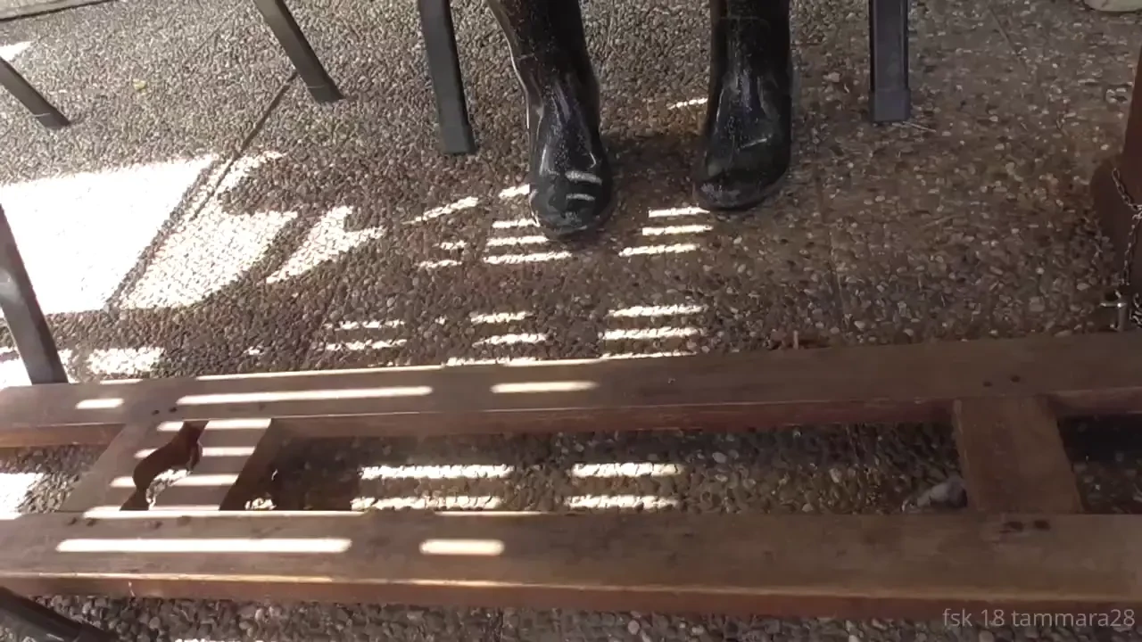 Mit gummistiefeln outdoor 