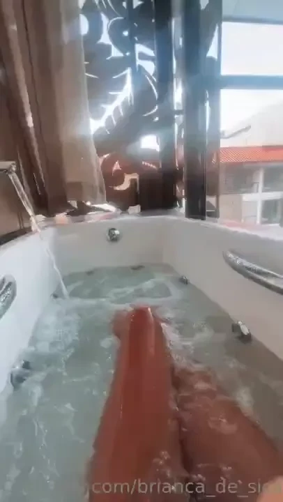 Having fun in my bathroom 