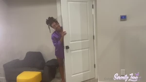 She fucked me soooo good so passionate and the strap she gave me was