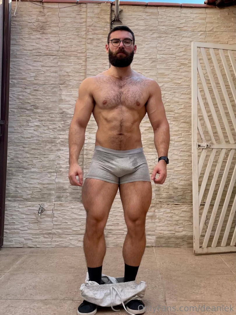 Some posing after calves back biceps forearms and i thought i only got 