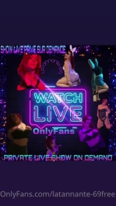 Show live on demand price on my vip by appointment latannante-69 show