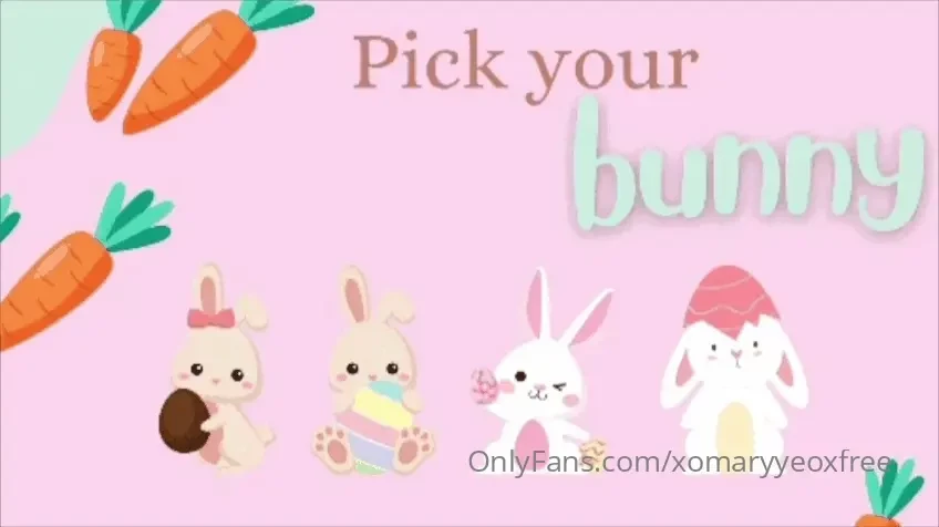 Joyeuses p ques je t ai pr parer un petit jeu choisis ton lapin de p 