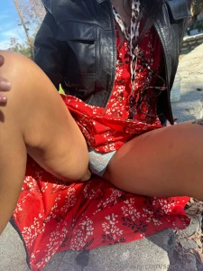 Hello it was a warm day in the winter i was at the park near by my