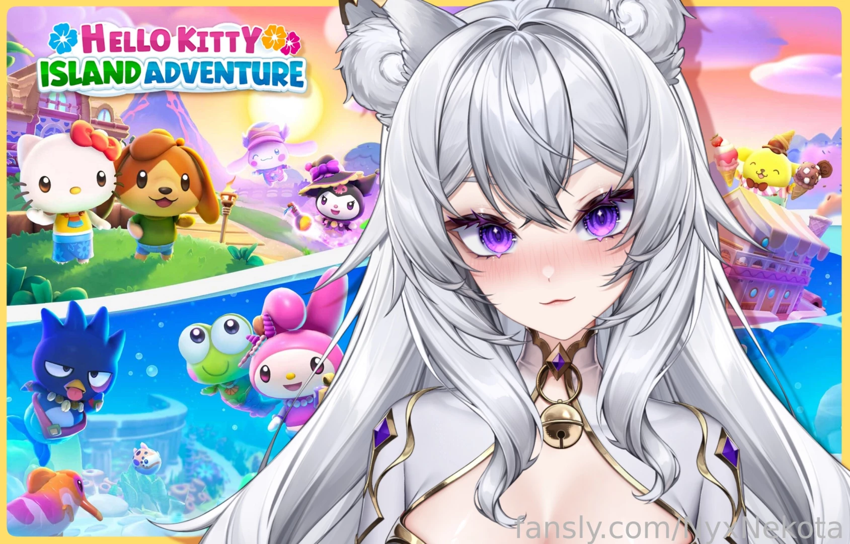 More cozy kitty gaming on twitch tonight i look forward to vibing and 