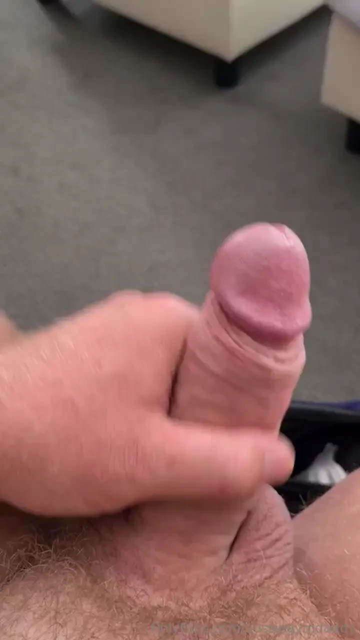 Relaxing in my hotel room thought i d make this fat cock leak 