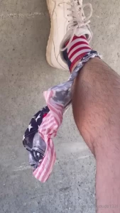 Salute the flag boys