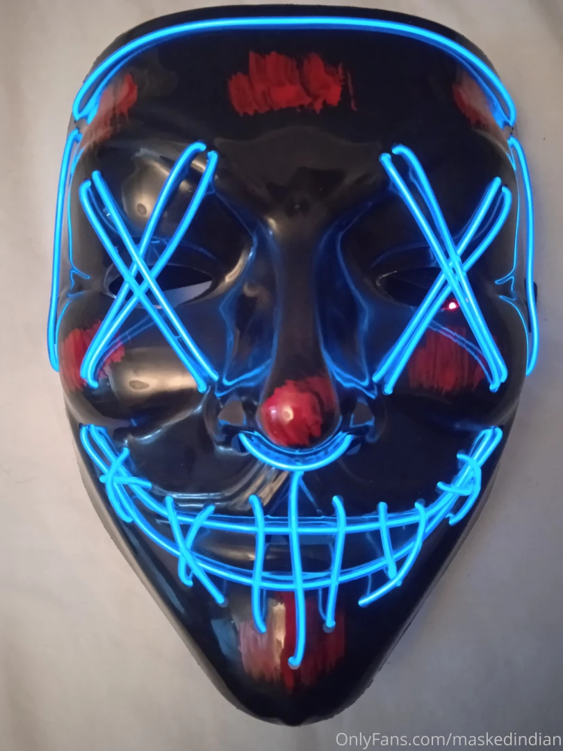 The man under the mask no wait the mask over the man i like it very 