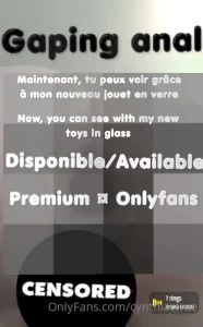 Come to see my gap ing with my new toys dm for the video viens voir