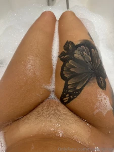 Little bush and bubbles