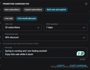 The next 20 subs are 40 off on my vip https onlyfans com ladycamilia