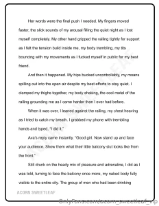 The balcony dare caitlin strikes again part 29