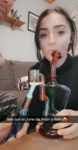 Hit from the bong hit twice