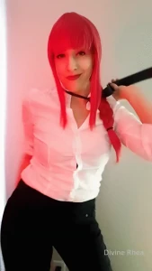 Happy friday just released a striptease video as makima on my vip page