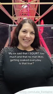 Was he right about that squirt squirting squirter curvy milf mature