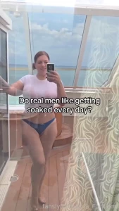 Do real men like getting soaked everyday squirt squirting squirter