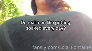 What do you think squirt squirting squirter curvy milf mature outdoors part 1