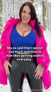 Is that true squirt squirting squirter curvy milf mature boobs