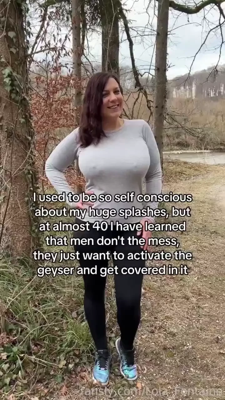 Am i right about that squirt squirting milf boobs bigboobs squirter 