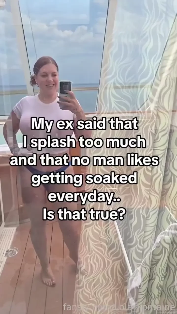 Is that true squirt squirting milf wettshirt squirter over30 mature 