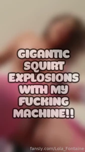 Giant squirt explosions with my fucking machine nbsp this is one of my