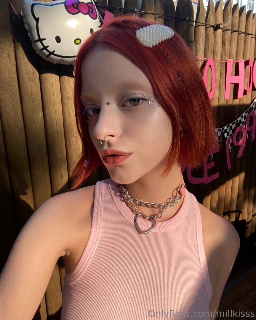 Hello kitty saw what i did and she s staying quiet 