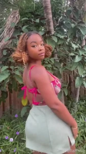 Fyp ebony pretty bigboobs backyard sexy locs blackgirls petite exotic