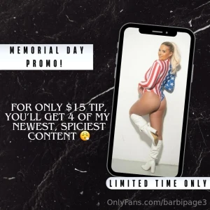 Memorial day treat baby i m feeling extra giving 4 of my newest amp