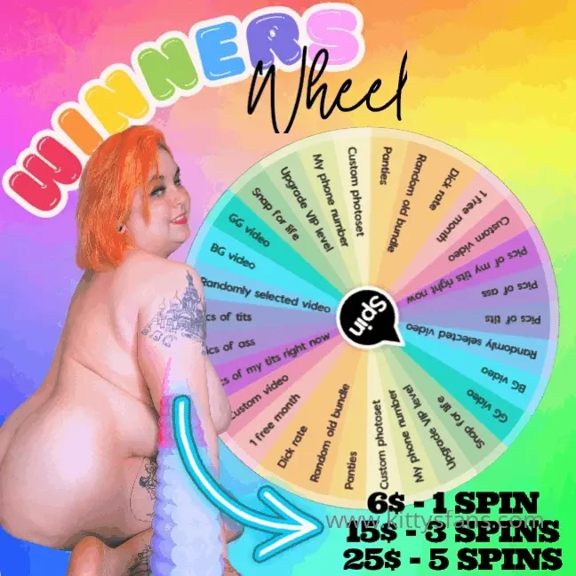 Winners wheel are you ready to a winner baby 6 - 1 spin 15 - 3 spins 