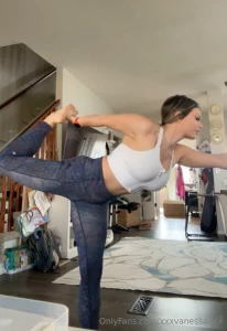 Stretching myself out for you